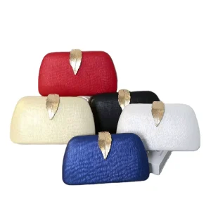 Ladies Satin Clutch Bag Evening Purses Handbags Wedding Parties Women’s Fashionable Daily Clutch Bag PU Lining