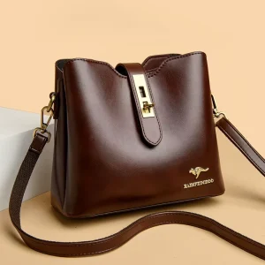 Lady Casual Tote Shoulder Bag Armpit Portable Fashion Bags with Chains Single Strap ZIP Closure All Seasons