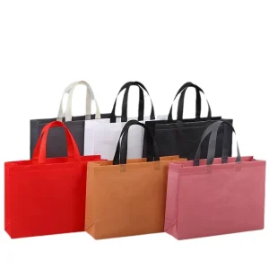 Laminated Biodegradable Non Woven Vest Handle Bag