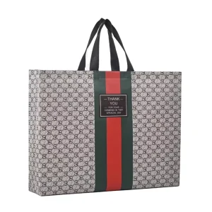 Laminated Custom Packaging Tote Eco Friendly Grocery Luxury Shopping Bags Reusable Shopping Bag Nonwoven Bag