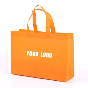 Laminated Non Woven Grocery Bag Gusseted Durable Eco PP Fabric Shopping Tote With Custom Logo For Bulk Order