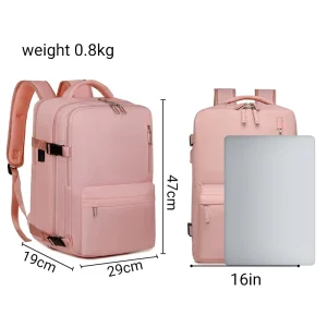 Laptop Bags with Shockproof USB Charging for Business School and Travel