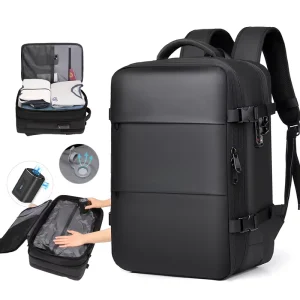 Large Capacity Backpack Anti Theft Custom Vacuum Compression Waterproof Bag Travel Business Laptop Backpack