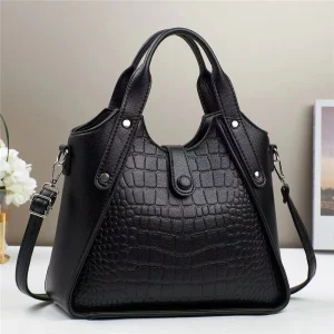 Large Capacity Crossbody Shoulder Bag for Women Luxury Handbag Zipper Letter Custom Tote Hand Bag for Casual Use