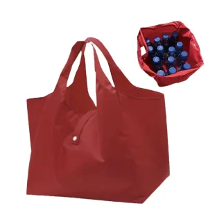 Large Capacity Foldable Shopping Tote Bag Portable and Reusable Supermarket Shopping Bag