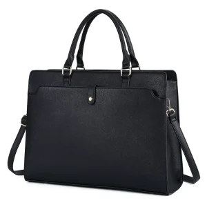 Large Capacity Girl Tote Bag with Laptop Compartment Ladies Crossbody Shoulder Bag Women Handbag PU Leather Laptop Tote Bag