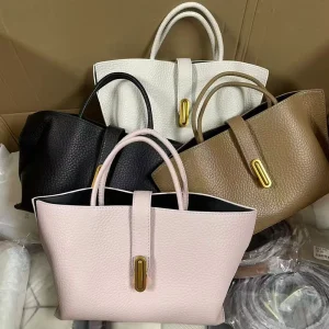 Large Capacity Handbag for Woman Ladies Sling Handbags PU Leather Custom Logo Shoulder Bucket Bags