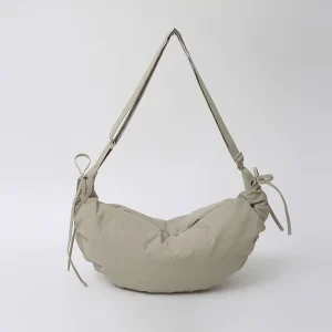 Large Capacity Hobo Bag for Women Lightweight Travel Shoulder Purse Casual Nylon Crossbody Bag Purse for Daily Travel OEM ODM