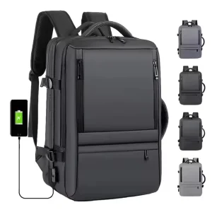 Large Capacity Mochila Luxury Custom Logo Business Smart Waterproof Mens College Travel Laptop Back Packs Bags Backpack for Men