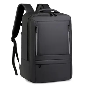 Large Capacity Multifunctional Oxford Backpack Anti theft Smart Men’s Extendable Laptop Backpack Bag with Usb Charging Port