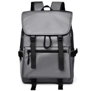 Large Capacity Nylon Backpack Men Business Laptop Bag Travel Ergonomic Comfort Water Resistant Office Daypack Custom Logo