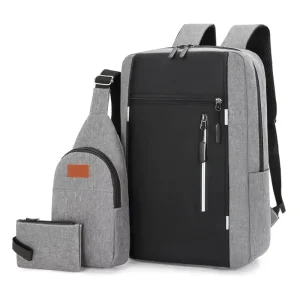 Large Capacity Waterproof Usb Charging Port Interface Business Shoulder Laptop Bag Backpack for Men and Women