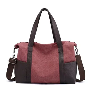 Large Capacity Women Handle Satchel Handbags Tote Purse Shoulder Bag