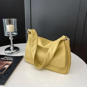 Large Capacity Women’s Handbags Crossbody Hand Bags PU Leather Ladies Shoulder Bag