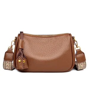 Large Crossbody Purses for Women Crossbody Bag Designer Leather Cross Body Purses Multi Pocket Shoulder Bag