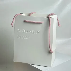 Large Custom Luxury Women Jewelry Paper Shopping Gift Bag Bulk Supply