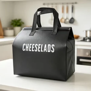 Large High Capacity Custom Waterproof Promotion Durable Portable Non Woven Insulated Thermal Outdoor Picnic Lunch Cooler Bag