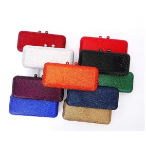 Large Rhinestone Purse With Crystal Clasp Evening Clutch Bag Formal Party Handbag Crystal Evening Bags for Women