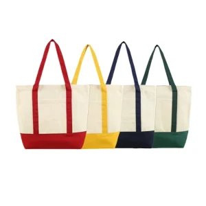 Large Tote Cotton Canvas Tote Bag Reusable Custom Tote Shopping Bags Waterproof Women’s Bags