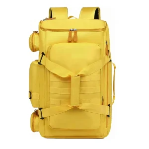 Large Travel Luggage Bag Backpack with Dual Shoulder Straps Sports Fitness Bag Waterproof Travel Bag Portable Bag