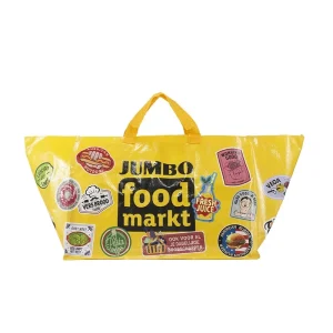 Large capacity Shopping Promotional Bag Custom Logo Design Top Quality New Design Laminated PP Woven Bag