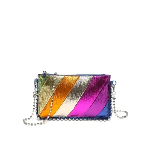 Latest Fashion Hobo Designer rainbow Bag Mini Purse Splice Color Crossbody Bag Bolsos Design Bags for Women