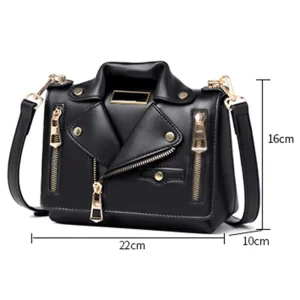 Latest Fashion Women Shopping Cute Shoulder Fanny Purse and Handbags Luxury Unique Jacket Shape Crossbody Bags