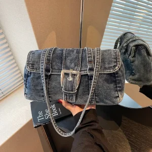 Latest Ladies Shoulder Denim Ladies Tote Hand Bags Newest Designer Handbags for Women