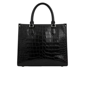 Leather Bag Manufacturer Custom Embossed Grain Tote Womens Hand Bag Shoulder Bag for Work