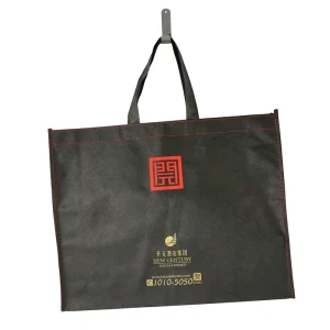 Lightweight Eco Friendly Non Woven Hand Tote Bags Durable for Supermarket Runs Camping & Brand Pop Ups