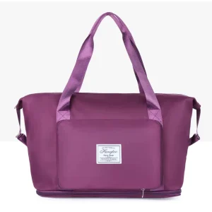 Lightweight Expandable Large Capacity Foldable Waterproof Travel Duffel Bag Multifunctional Unisex Carry on Luggage Bag
