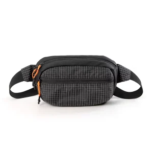 Lightweight Fanny Packs Men Women Casual Outdoor Waterproof Chest Belt Pouch Ripstop Nylon Crossbody Bum Bag Travel Sling Bag