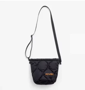 Lightweight Puffer Bag Quilted Drawstring Detachable Shoulder Crossbody Bag