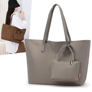 Lightweight Soft Casual Single Hand Bag Essential Durable Portable Trendy Custom Tote Bag Multi Purpose Shoulder Bag for Outdoor