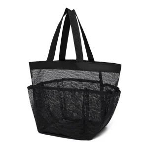 Lightweight Unisex Nylon Eco Friendly Bohemian Design Large Capacity Customised Beach Bag for Concert Vacation Use