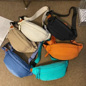 Logo Customized New Casual Crossbody Bag Simple Daily Bag Sports Waist Breast Shoulder Bag
