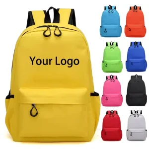 Low MOQ Custom Logo School Bag Student Backpack Waterproof School Bags Girls Bookbags Casual Book Bag School Backpack for Kids