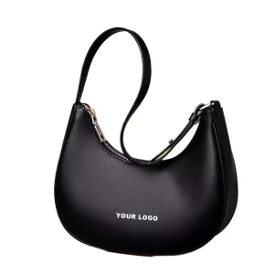 Low MOQ New Arrival Women’s Fashion Summer Shoulder Bags Polyester Zip Closure Vegan Pattern Customizable Handbag