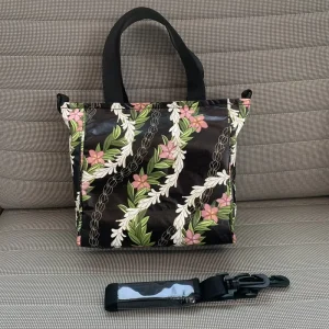 Low Moq Hawaiian Aloha Adjustable Strap Tyvek Tote Crossbody Bag For Girls Travel Waterproof Crossbody Bag