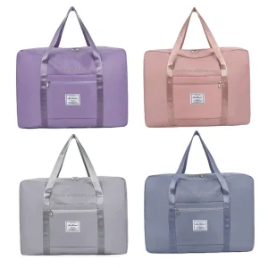 Luggage Travel Bag Polyester Weekender Carry on Large Capacity Duffel Bag with Travel Organizer Bag Set