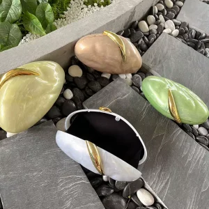Luxury Acrylic Evening Bag for Women Trendy Evening Clutch Bags for Women Purse for Wedding Party Ladies Shoulder Bag