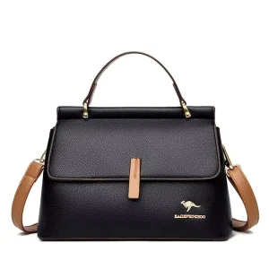 Luxury Autumn Fashion Women’s PU Handbag Single Strap Waterproof Anti Theft Crossbody Clutch Shoulder Bag