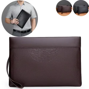 Luxury Clutch Bag Emboss Pattern Handbag Bag Manufacturer Custom Leather Purse Sac a Main En Cuir Pour Homme BK01