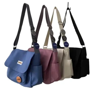 Luxury Cotton Canvas Tote Bag Reusable Foldable With Waterproof Easy Carry Design Trendy Logo Printed Fashionable Shopping Bag