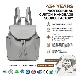 Luxury Customization Lady Mini Fashionable Bohemian Genuine Leather Waterproof RFID College Portable Backpack