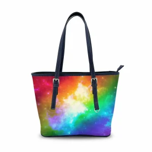 Luxury Customized PU Leather Women’s Handbags Fashion Designer Tote Bag UV Printing Custom Logo Daily Travel Shoulder Purse