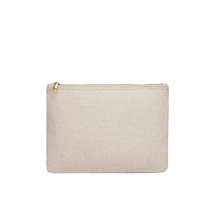 Luxury Designer Women Canvas Clutch Pouch Bag