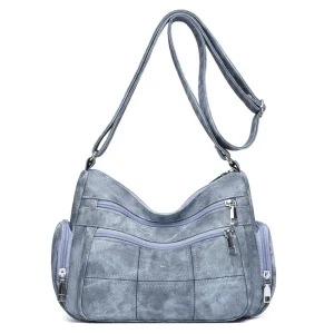 Luxury Designer Women Messenger Bags Soft PU Leather Shoulder Crossbody Bags for Women