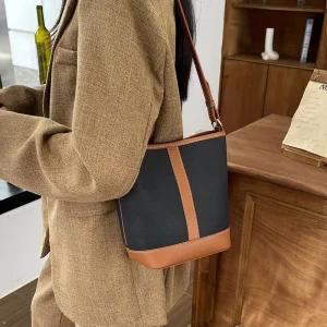 Luxury Genuine Leather Durable Waterproof Lightweight Women’s Crossbody Shoulder Bag