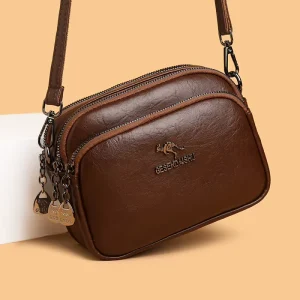 Luxury Handbags Female Purse Leather Messenger Bag Women PU Crossbody Bag Clutch Bags for Girls Shoulder
